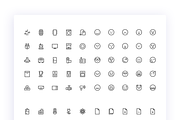 1000+ Minimalist Icons Bundle, an Outline Icon by P.F. Creative Lab (Thumbnail 7 of 9)