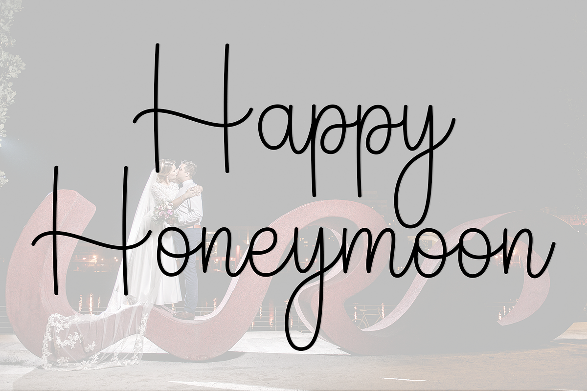 Wedding Calligraphy, a Handwritten Font by InermediaSTUDIO (Photo 6 of 8)