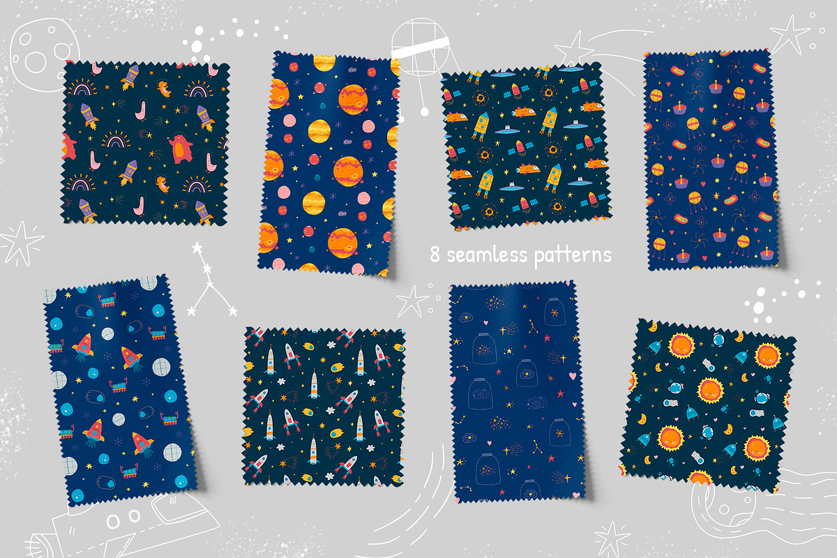 Space world. Graphic collection, an Illustration by Mariart_i (Photo 11 of 13)