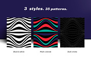 Striped waves, a Pattern Graphic by divin (Thumbnail 2 of 15)