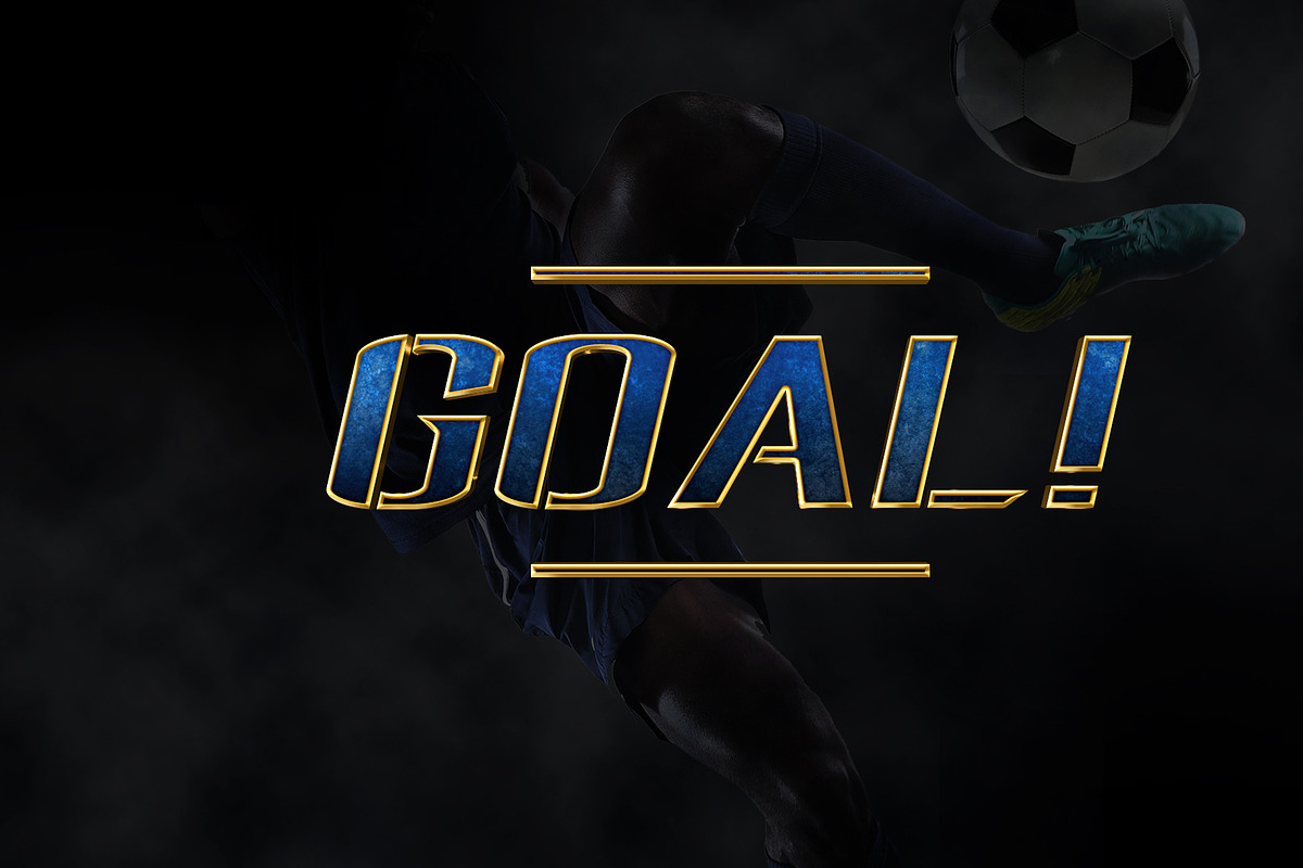 League Sport Typeface preview 5