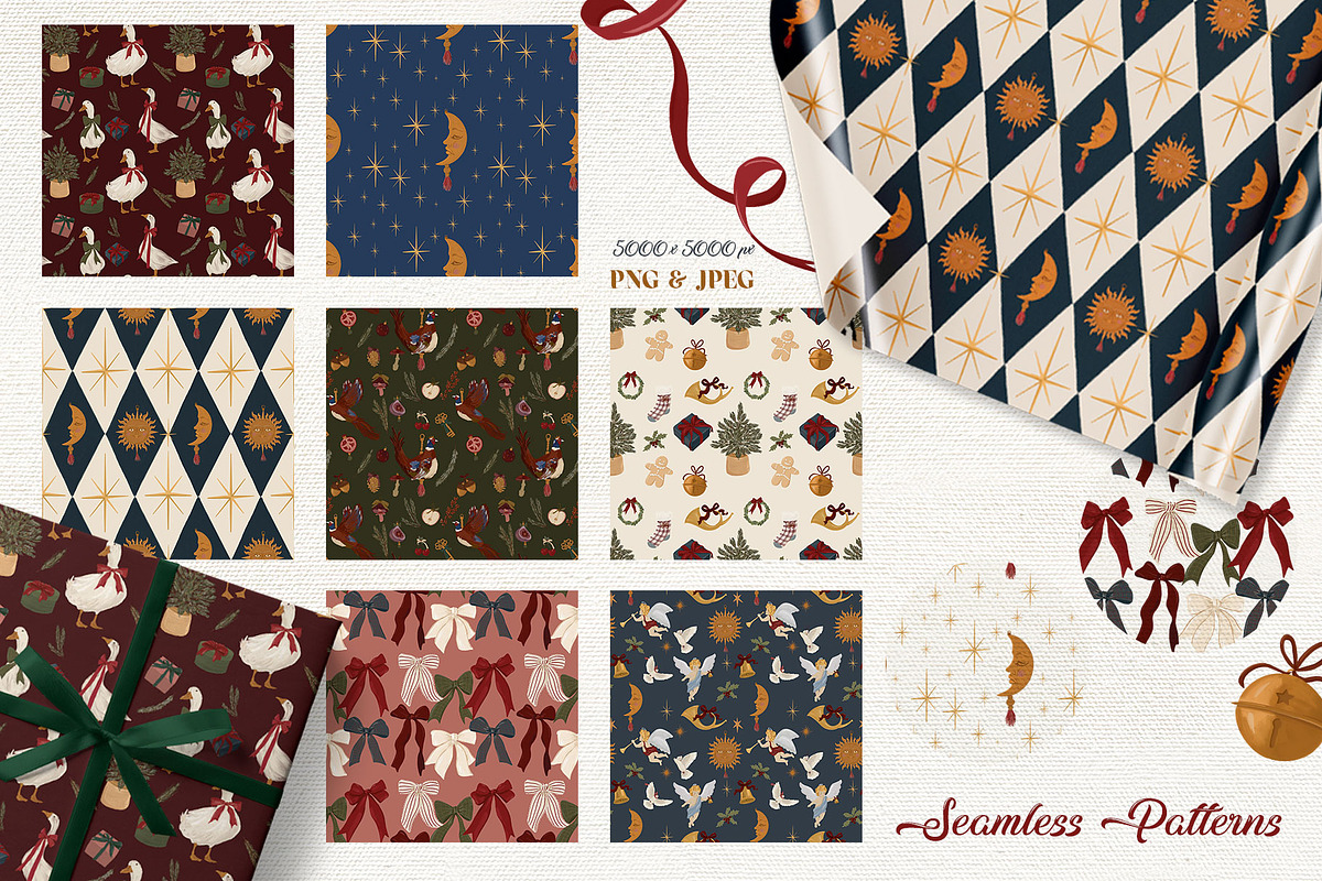 Hand-Painted Christmas Treasures, an Object Graphic by Mio Buono (Photo 11 of 14)