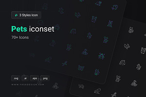 Adorable Pet Icons Collection, an Icon by Yasa Design Studio