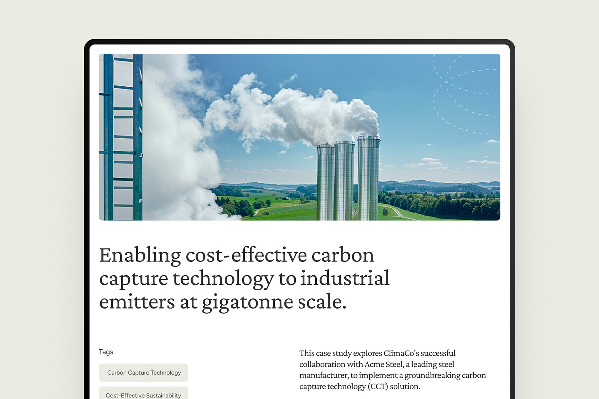 ClimaCo Sustainable Website Template, a WordPress Template by DanMarek (Photo 3 of 4)