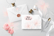 Elegant floral greeting cards, a Card Template by yana.tasha (Thumbnail 2 of 5)