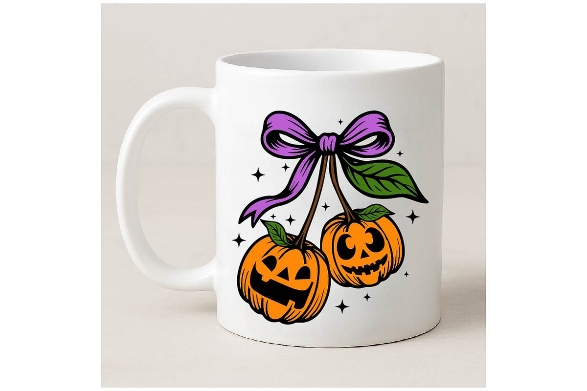 Fall Pumpkin Cherries Png Halloween, an Object Graphic by Digi_Design_World (Photo 5 of 6)