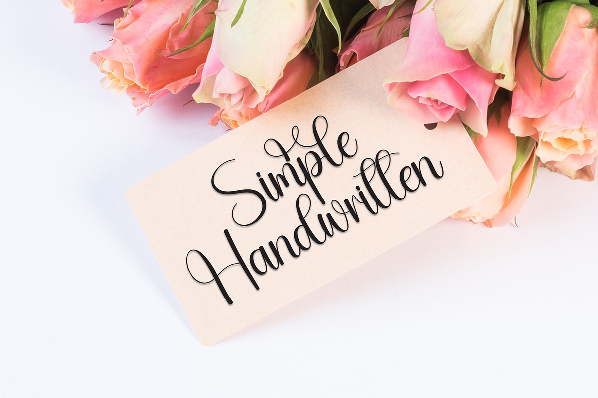 Height | Script Font, a Handwritten Font by Scratchones (Photo 3 of 9)