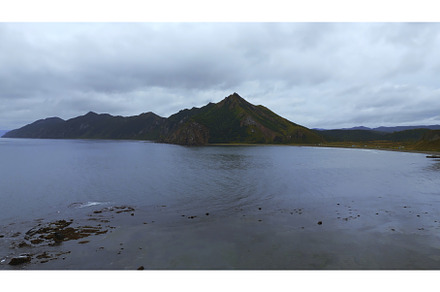 Northern reef coast of sea with, a Nature Photo by Media Whale Stock