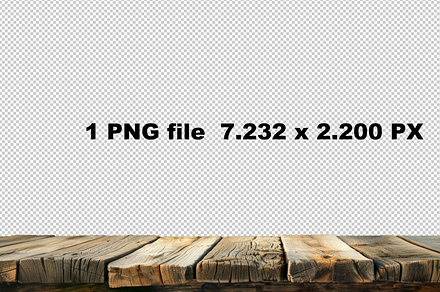 PNG Empty rustic wooden tabletop