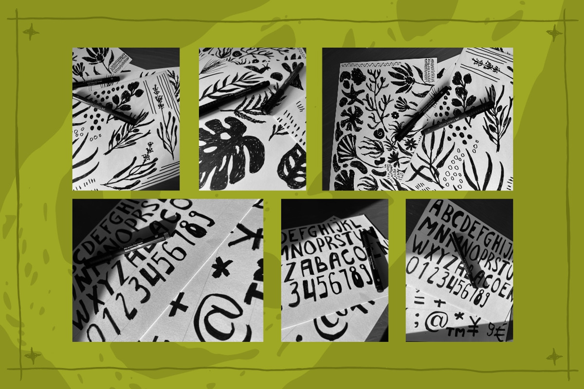Imperfecto organic & natural font, a Handwritten Font by Fat Hamster (Photo 12 of 13)