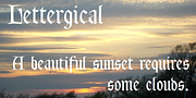 Lettergical, a Font by Ingrimayne Type (Thumbnail 3 of 5)