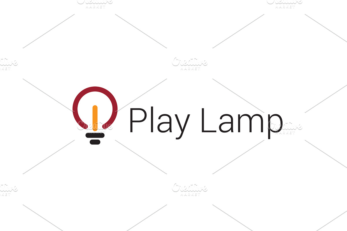 Play Lamp Logo, a Branding & Logo Template by Sahade Studio (Photo 3 of 5)