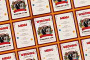 Madina Wedding Invitation Template, an Invitation Template by dokudokunomi (Thumbnail 4 of 4)