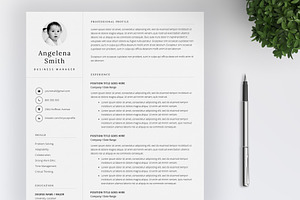 Resume Template Layout / CV