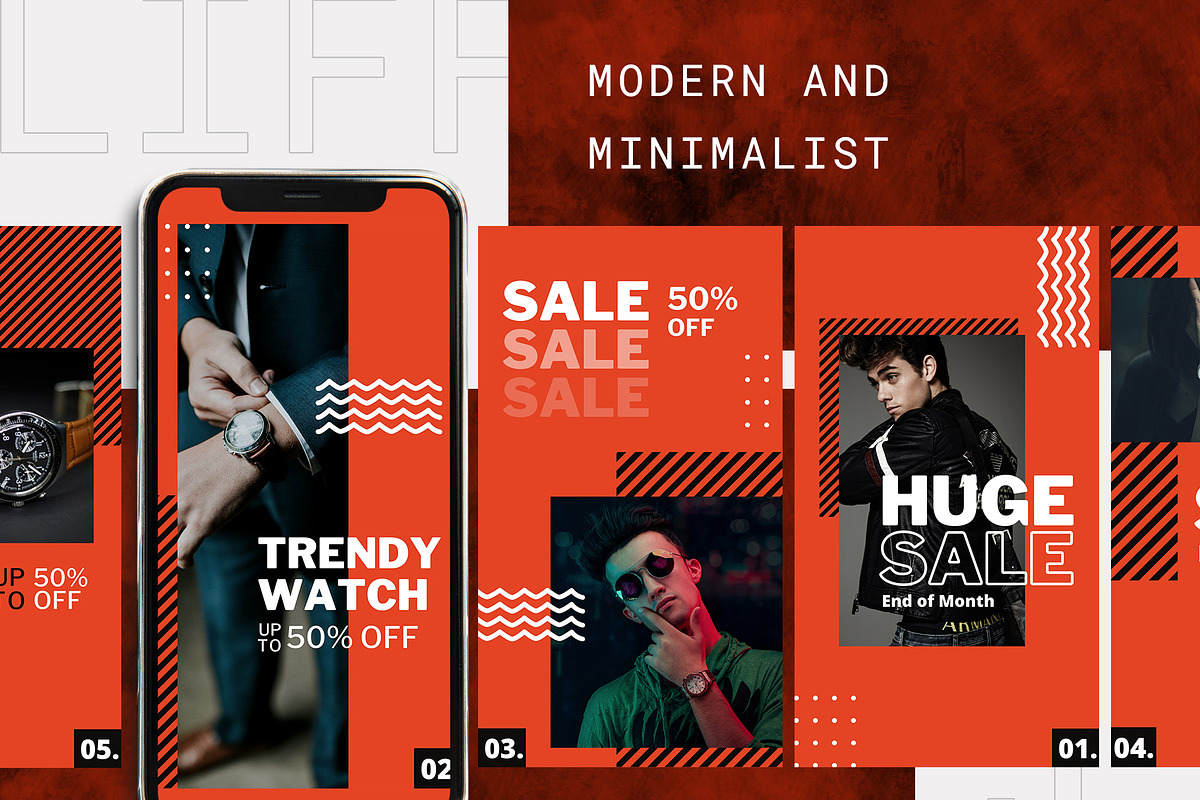 Canva Instagram Template Cliff, a Social Media Template by Lythcreative