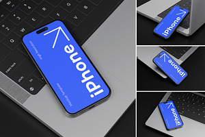 Realistic iPhone Mockup