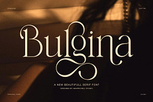 Bulgina Elegant Serif Display Font