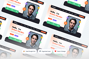 Harden - Creative Agency Hero Header, a Templates & Theme by SquidPixey (Thumbnail 2 of 3)