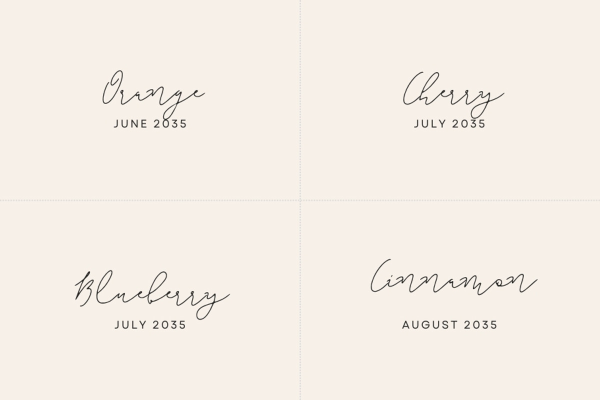 Christine Handwritting Font, a Handwritten Font by Urs Studio (Photo 2 of 11)