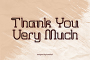 Agostia - Modern Display Font, a Slab Serif Font by haniefart (Thumbnail 10 of 10)