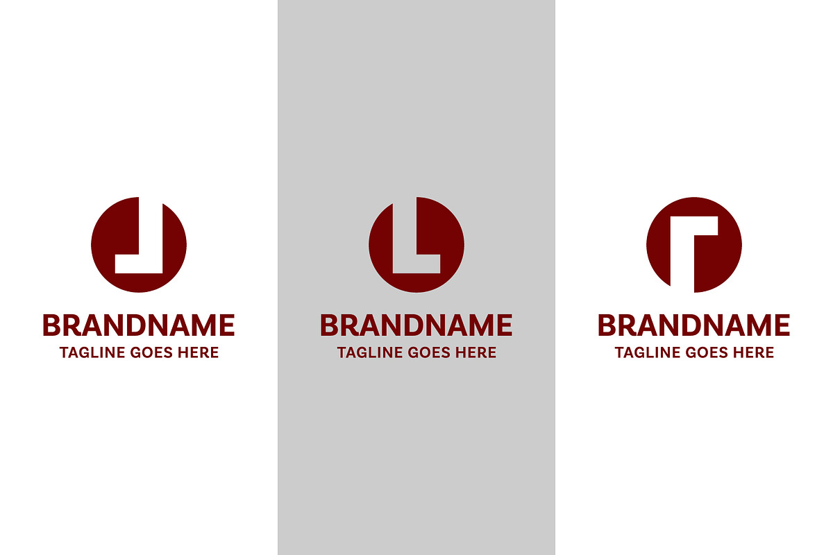 Letters OJ OL OR Monogram Logo Set, a Branding & Logo Template by Pray Art Design Studio (Photo 1 of 2)