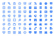 180 Business and Office Icons, an Outline Icon by Creative Stall (Thumbnail 3 of 5)