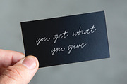 Authoritative - Handwritten Script, a Script Font by Viswell (Thumbnail 4 of 8)