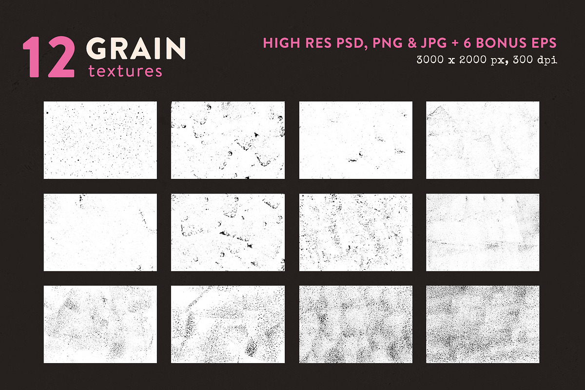 Grain Textures, a Texture Graphic by Faber Co.