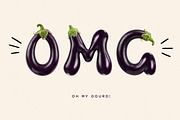 Eggplant Font, a Script Font by Handmadefont (Thumbnail 6 of 15)