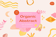 Watercolor Abstract Organic Shape, an Object Graphic by Kartika Prints (Thumbnail 1 of 3)