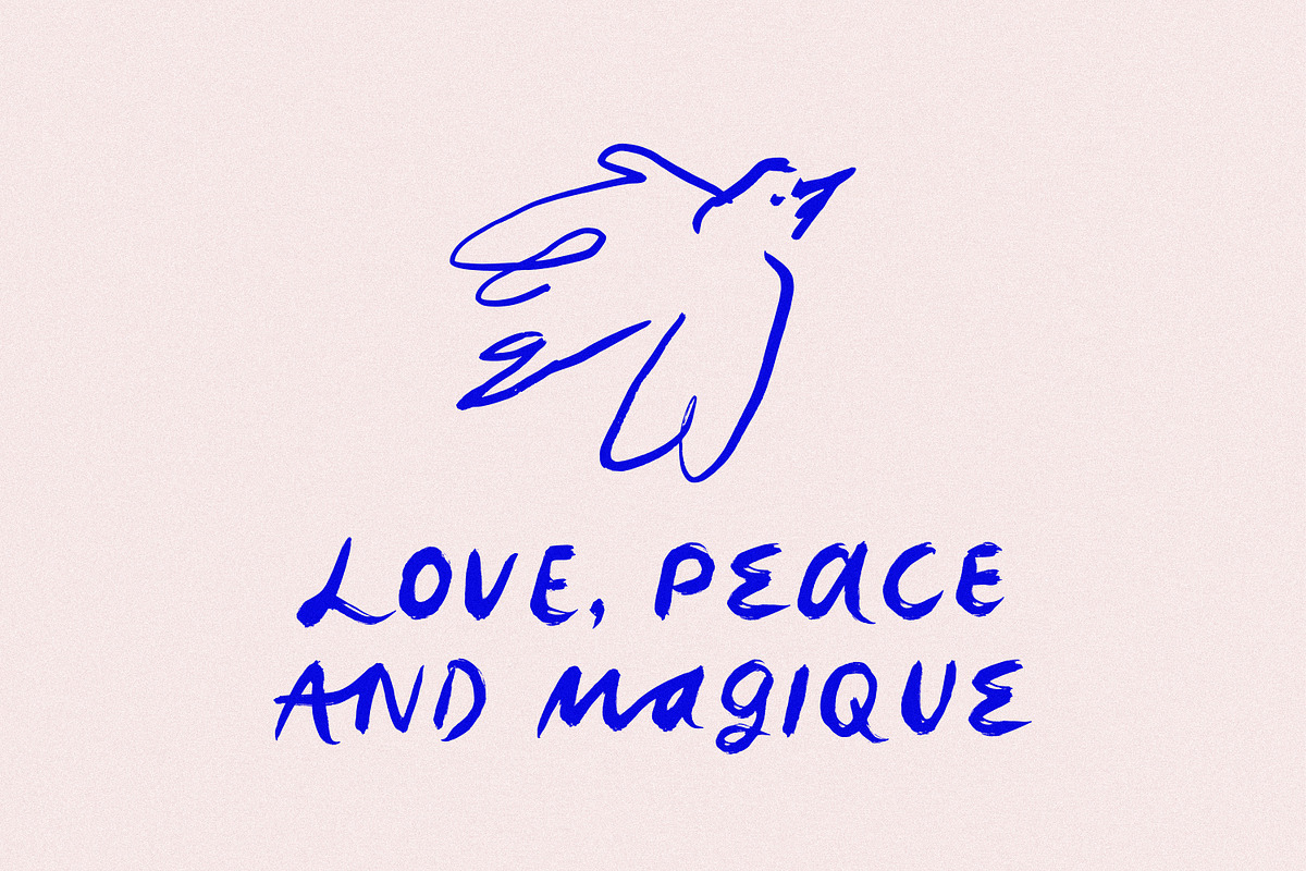 Mayflores// Hand-drawn font, a Handwritten Font by PeachCreme (Photo 3 of 10)