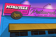 CITYPOP - Japanese 90s Retro Fonts, a Script Font by Konstantine Studio (Thumbnail 2 of 17)
