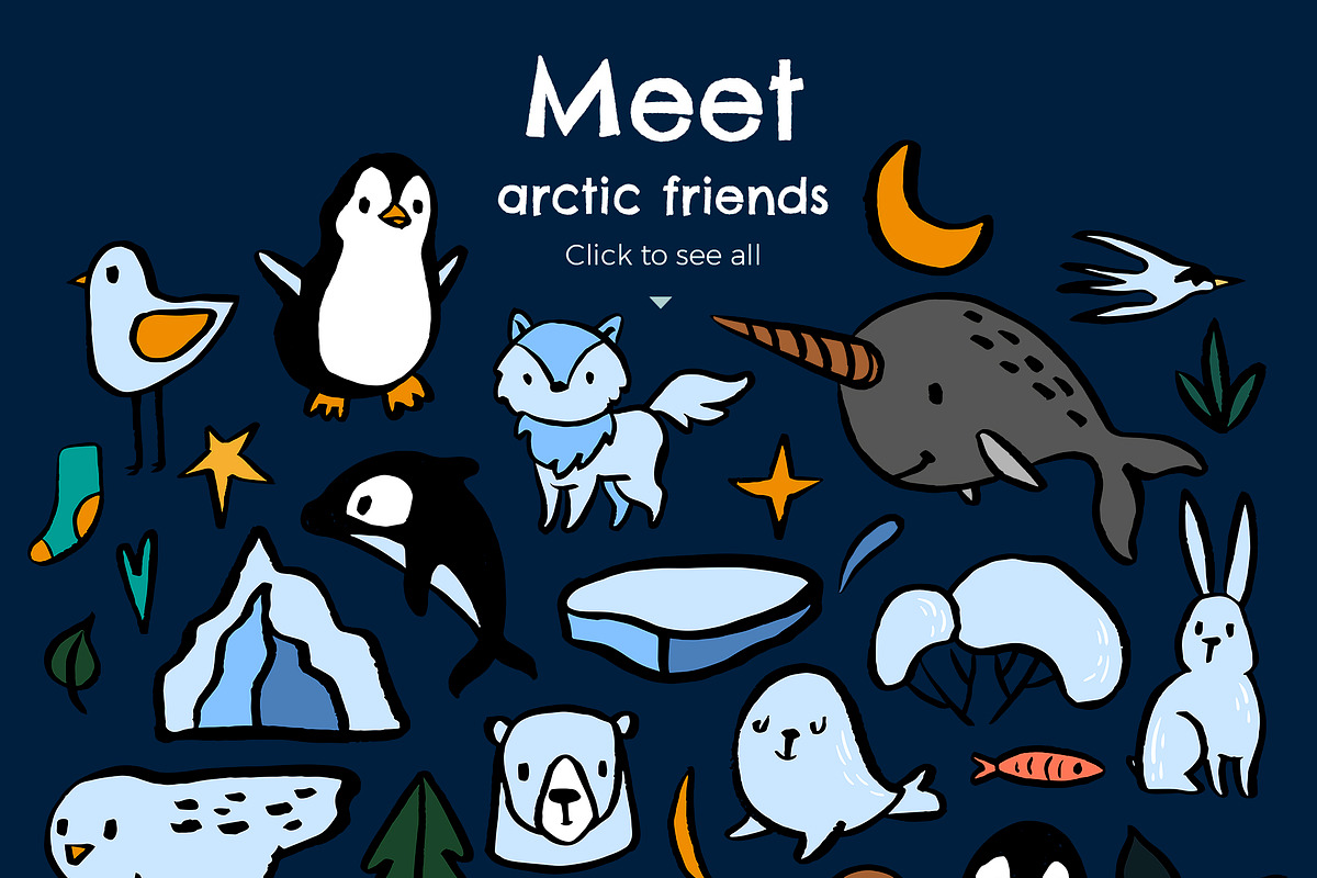 Scandinavian Arctic fun ink creator, an Animal Illustration by Beauty Drops (Photo 3 of 9)