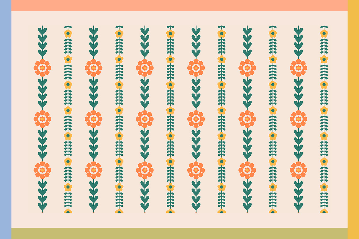 Blossom - Patterns, Shapes & Frames, a Pattern Graphic by Basia Stryjecka (Photo 18 of 35)