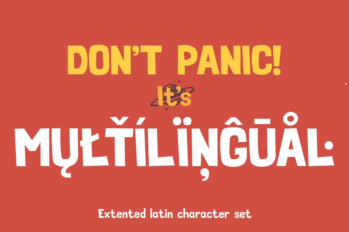 Simple Stamp display font preview 2