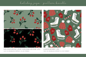 Cute Christmas Pattern Bundle DH