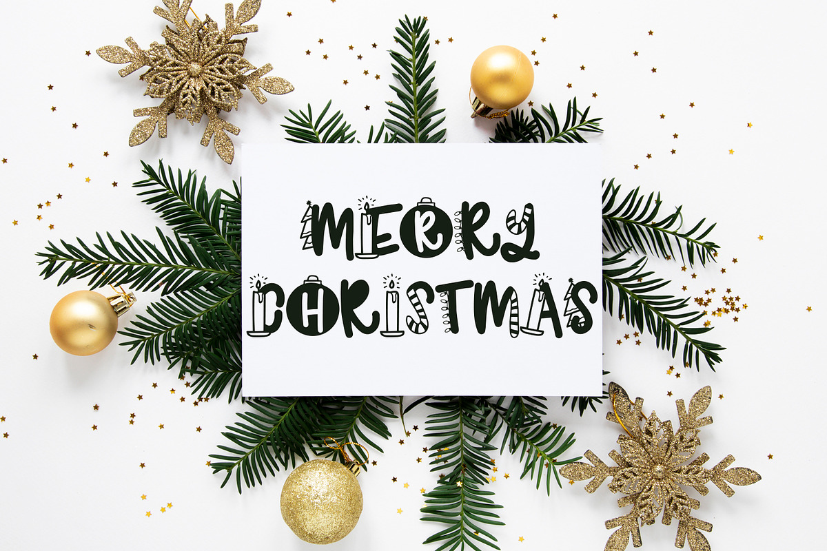 Joyeux Noel, a Handwritten Font by Freeling Design House (Photo 4 of 7)