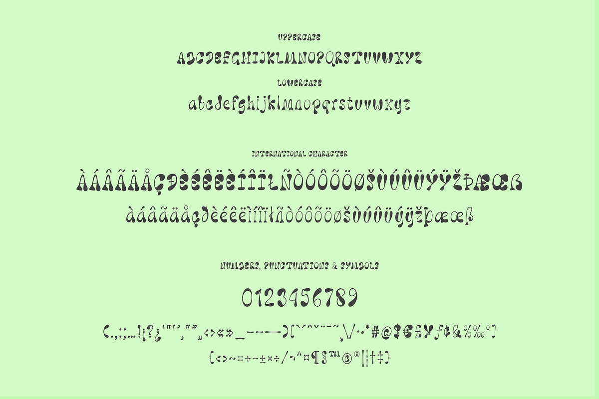 Ant Gum a Handwritten Display Font, a Handwritten Font by Tera Asset Garage (Photo 6 of 9)