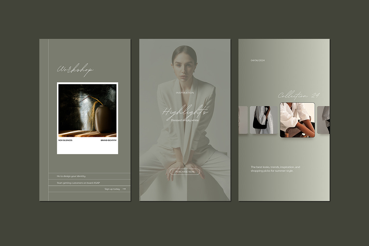 Aesthetic Instagram Kit, a Social Media Template by Imagination Area (Photo 7 of 8)