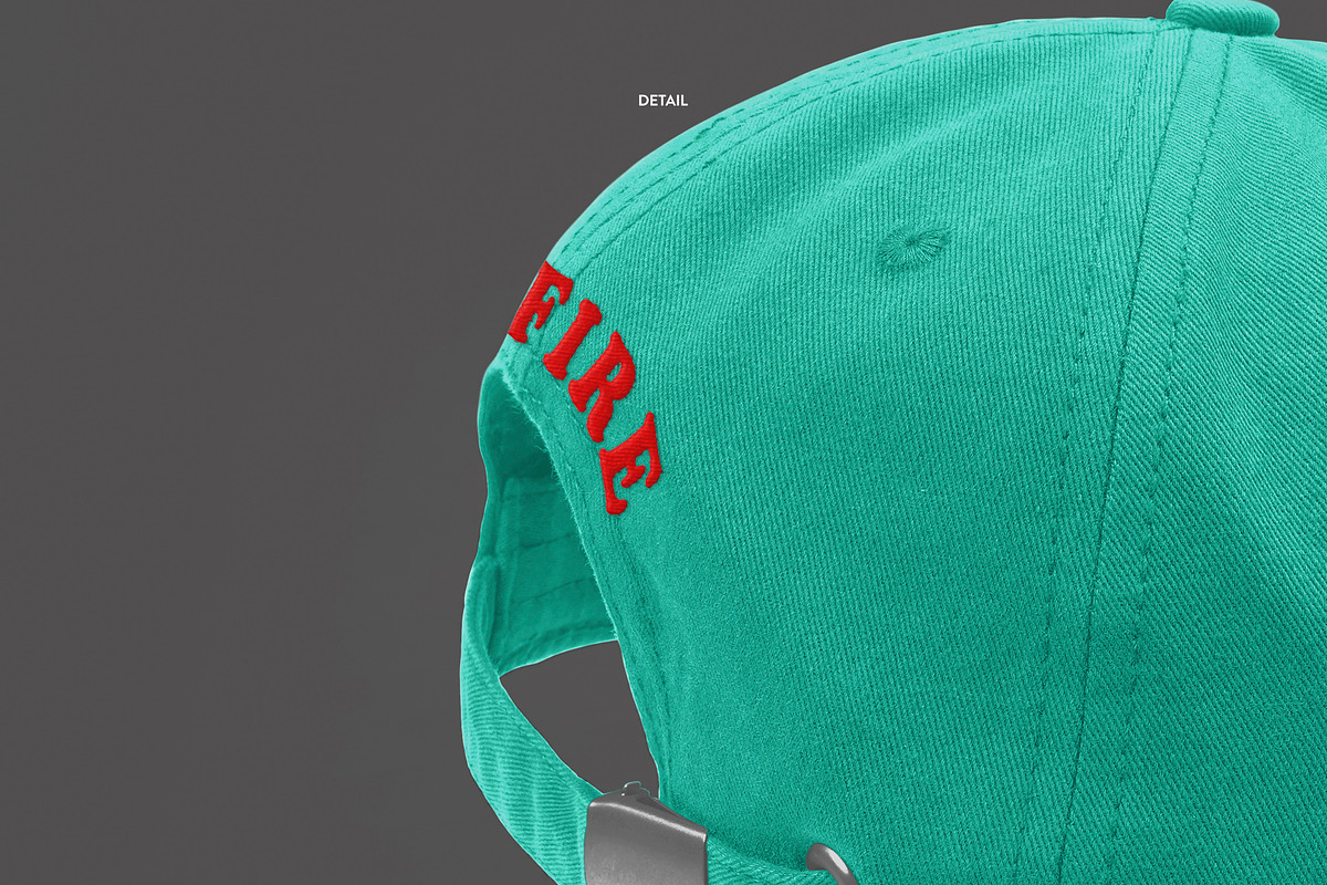 Realistic Polo Caps Mockup 2, a Hat Mockup by Uncentrifuged Pressure (Photo 19 of 19)