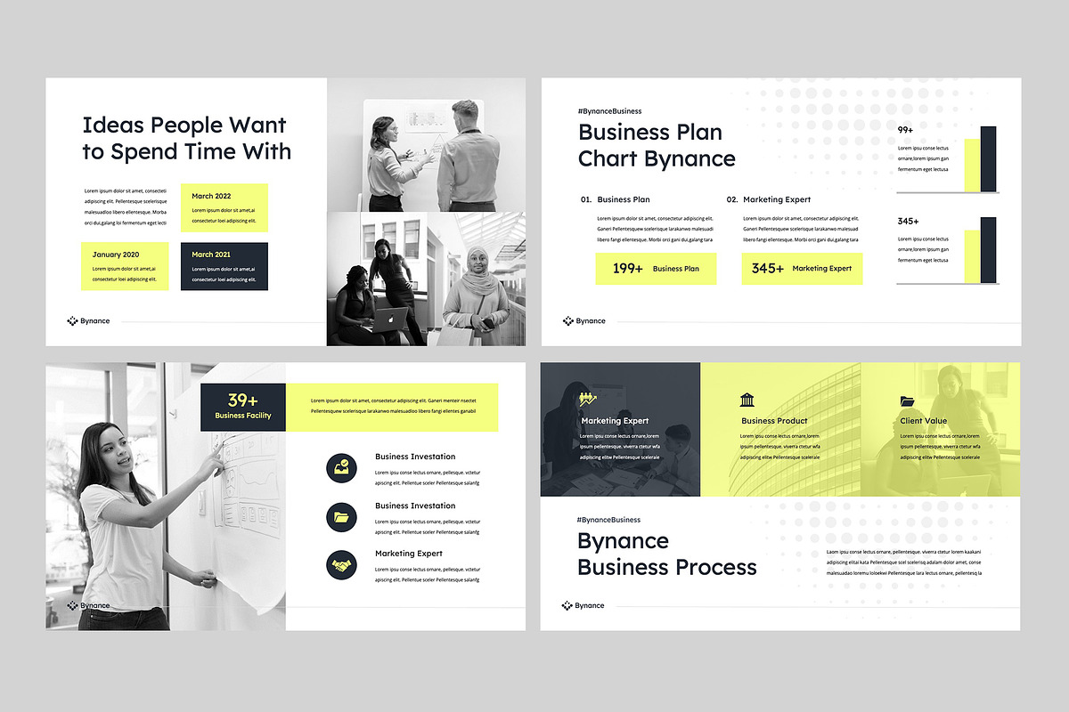 BYNANCE - Powerpoint Template, a Presentation Template by rgbryand (Photo 3 of 7)