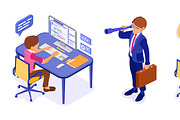 Home Office. Work from Home, an Education Illustration by TAlex (Thumbnail 6 of 6)