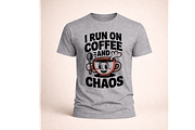 Coffee And Chaos Retro Cup SVG, a Food Illustration by Annudesign (Thumbnail 5 of 6)