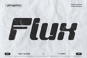 Flux - Y2K Typeface