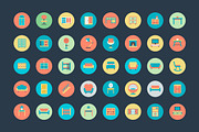 100+ Flat Furniture Icons, a Duotone Icon by Vectors Market (Thumbnail 3 of 4)