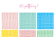 Watercolor Stripe Pack, a Pattern Graphic by Qamber Designs & Media (Thumbnail 4 of 4)