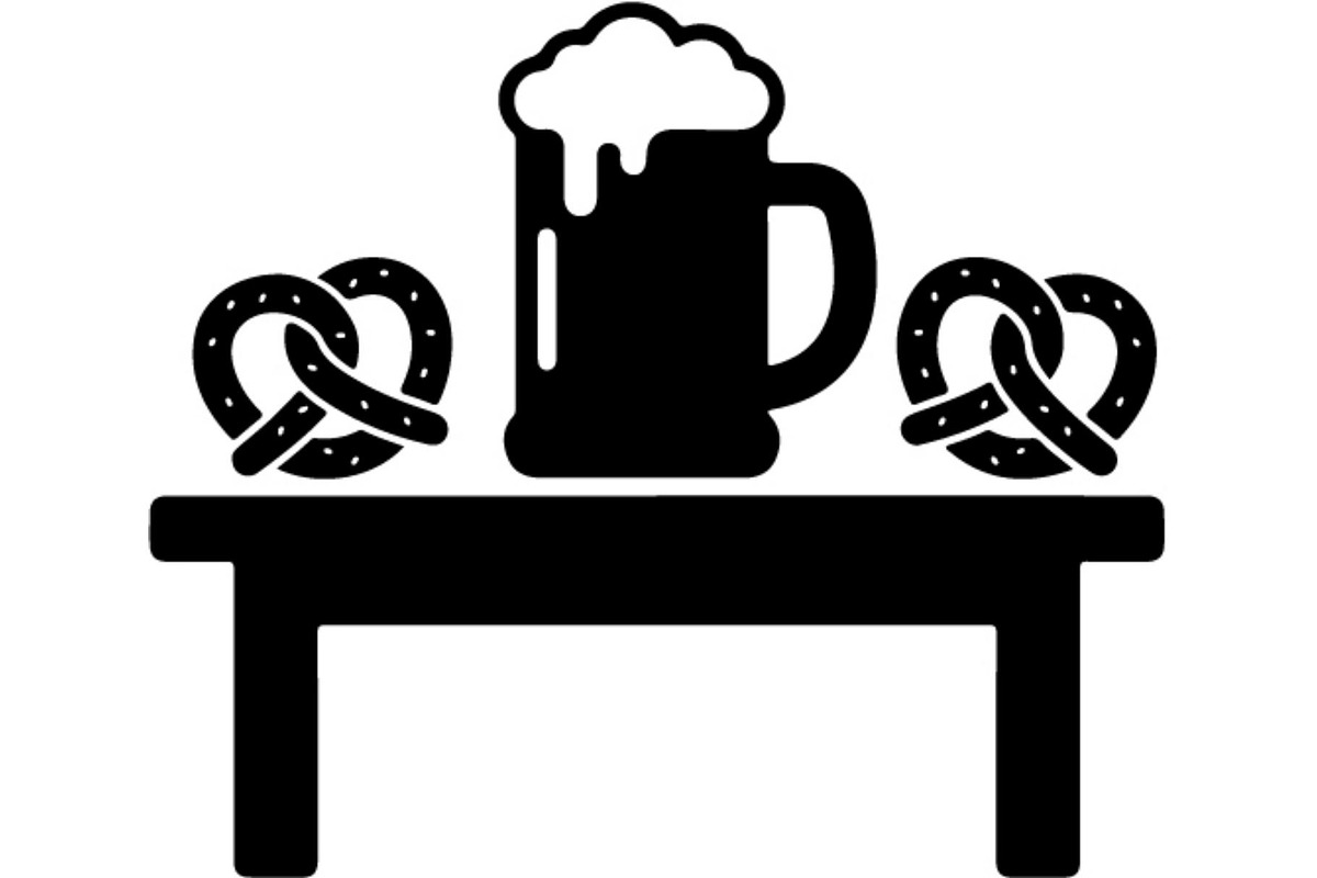 Oktoberfest Beer Table Silhouette, an Object Graphic by Gfx_Store (Photo 10 of 16)