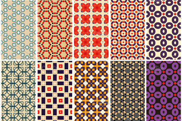 10 retro patterns preview 2