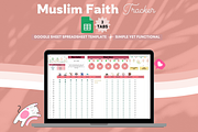 Simple Muslim Faith Tracker, a Templates & Theme by bellaROSEworkshop (Thumbnail 3 of 6)