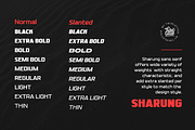 Sharung, a Sans Serif Font by twinstd (Thumbnail 2 of 13)